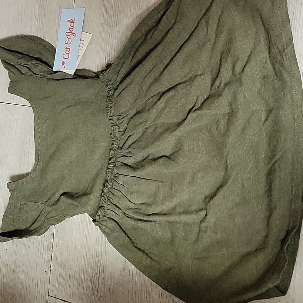 Girls Green. Dress